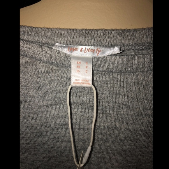 LOVE&LIBERTY Knot crop - Picture 7 of 8